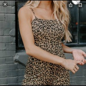 KITTENISH leopard jumpsuit